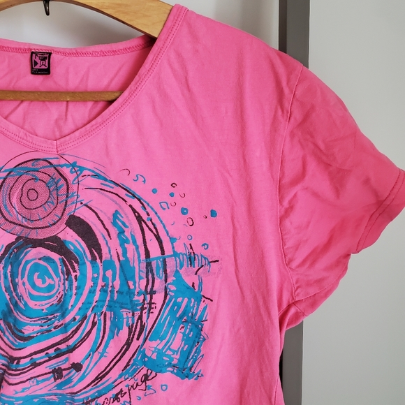 Loud and Hot Pink Tee Shirt - Picture 2 of 8